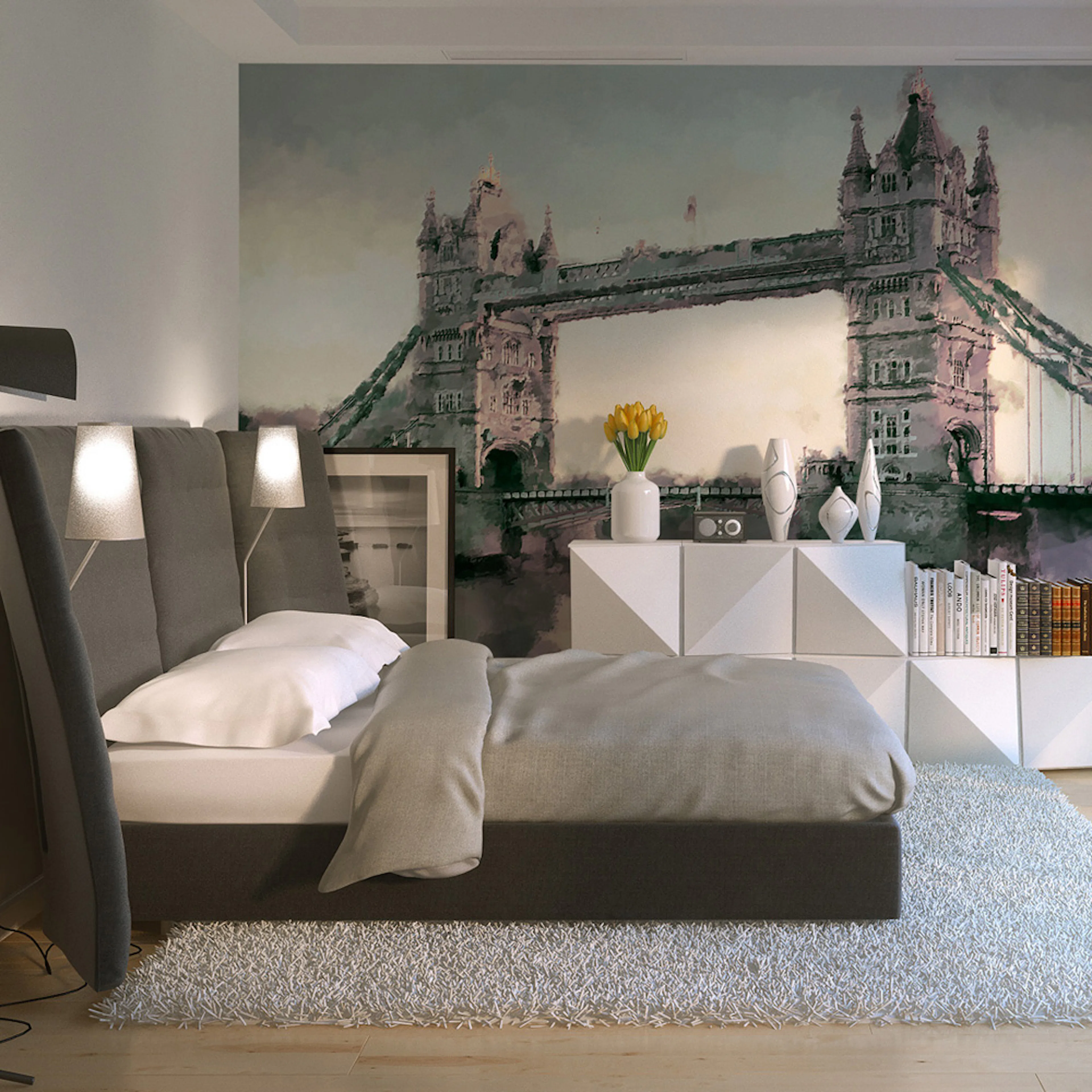 Fototapet Arkiio Victorian Tower Bridge