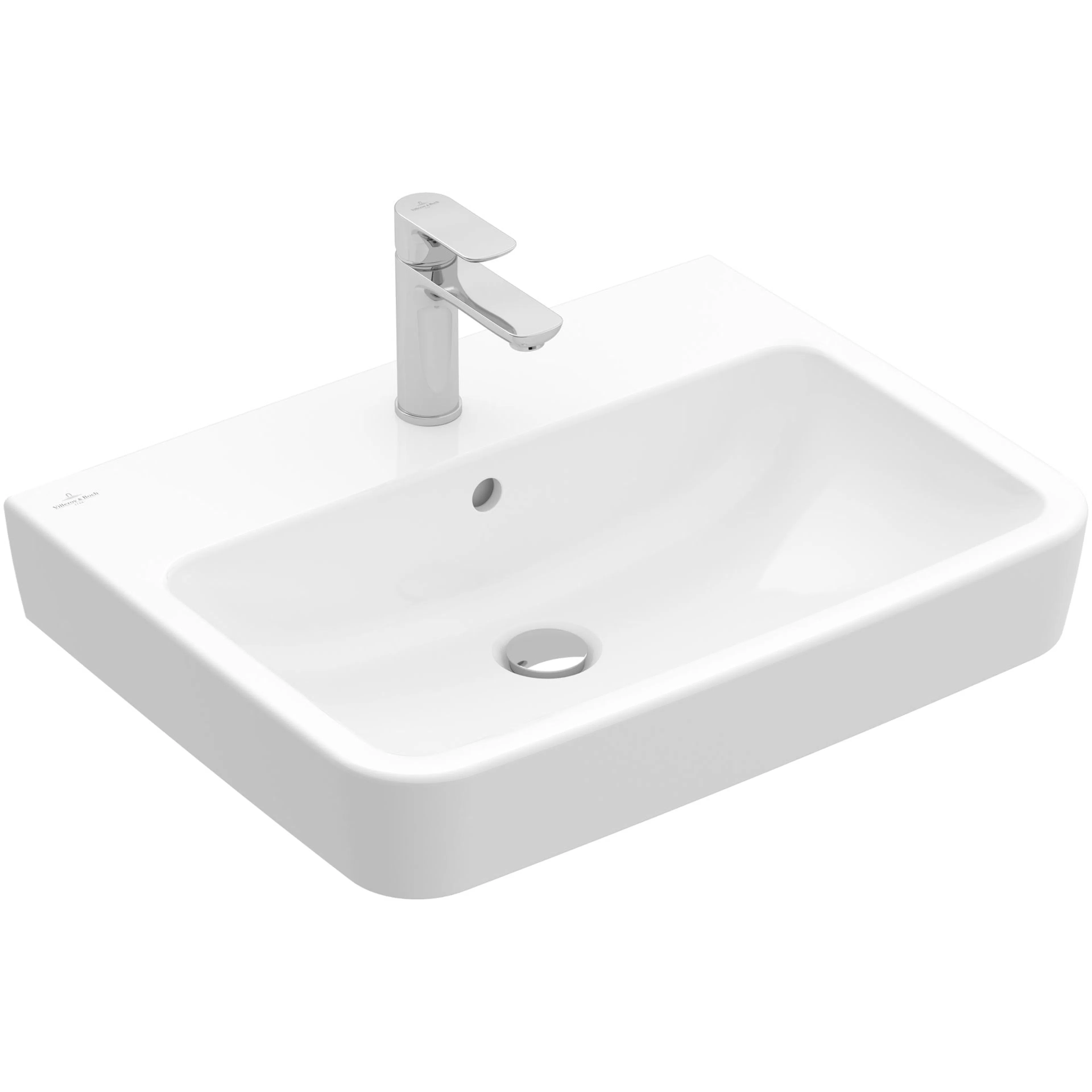 Tvättställ Villeroy & Boch O.novo Rektangulärt