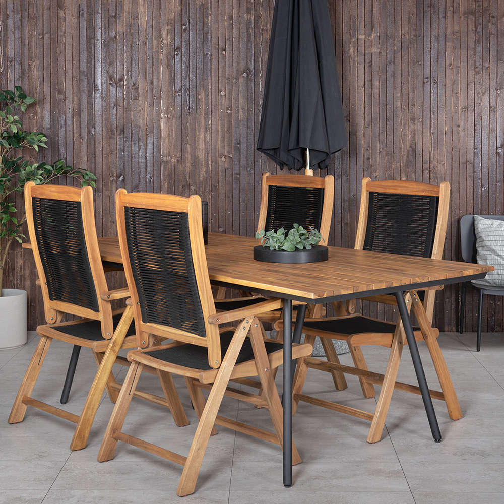 Matgrupp Venture Home Chane med 4 Peder Matstolar