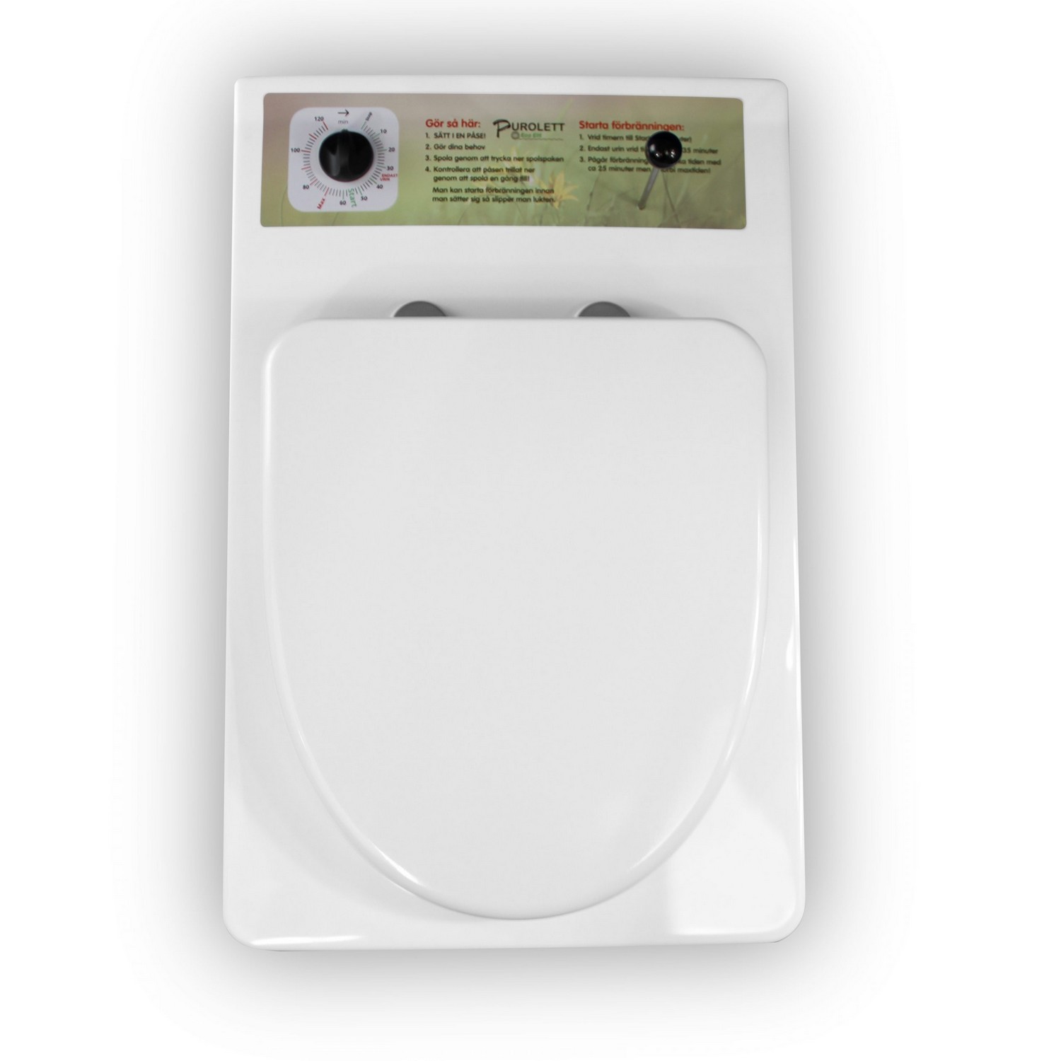 Förbränningstoalett Purolett Eco Elit