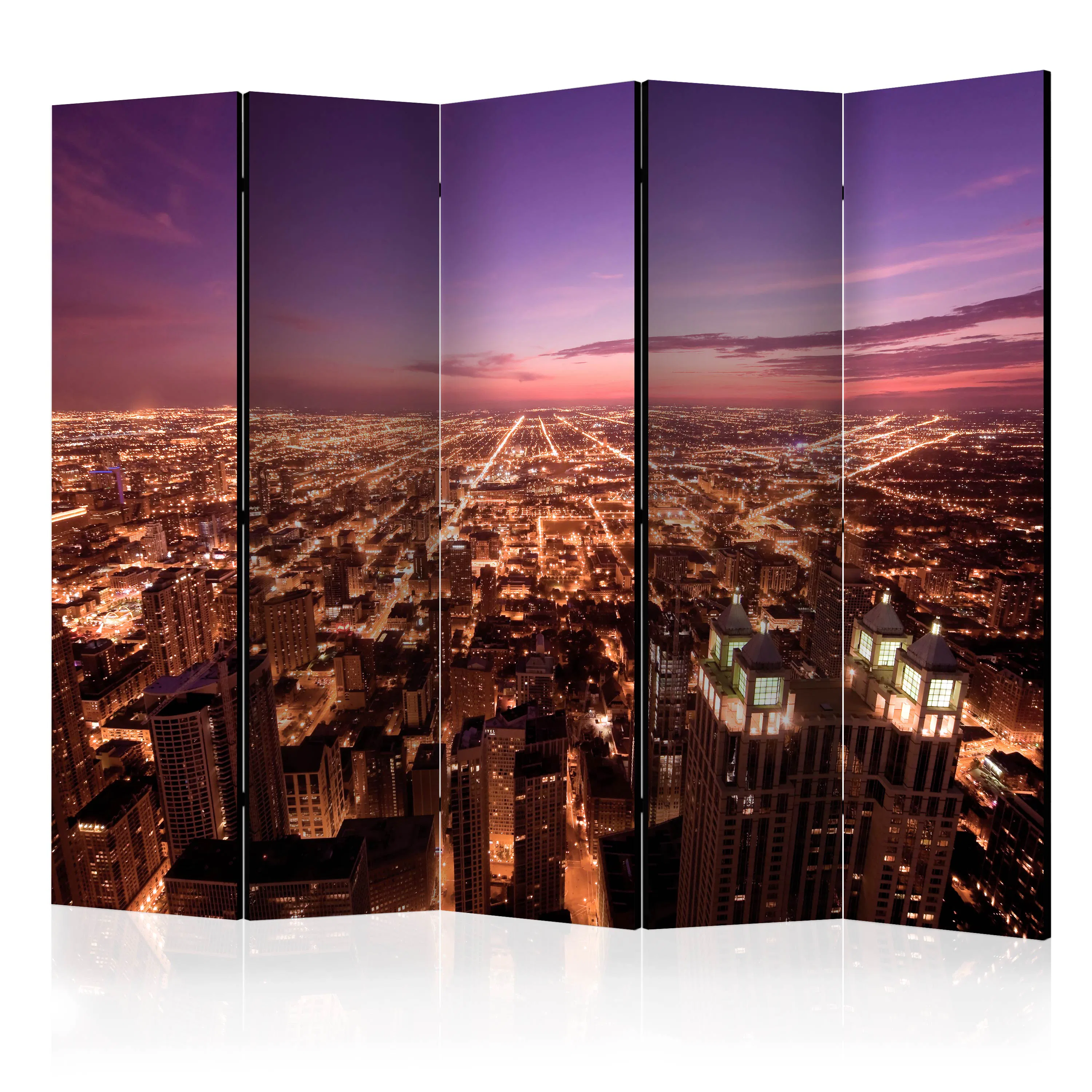 Rumsavdelare Arkiio Chicago Panorama II 225x172 cm