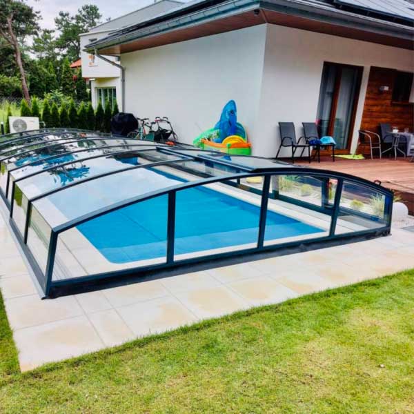 Pooltak Nordenspa Ålesund 3,50 x 6,47 Klarplast