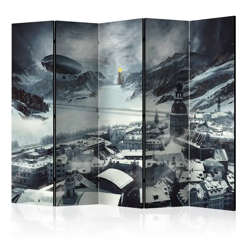 Rumsavdelare Arkiio Winter in Riga II 225x172 cm