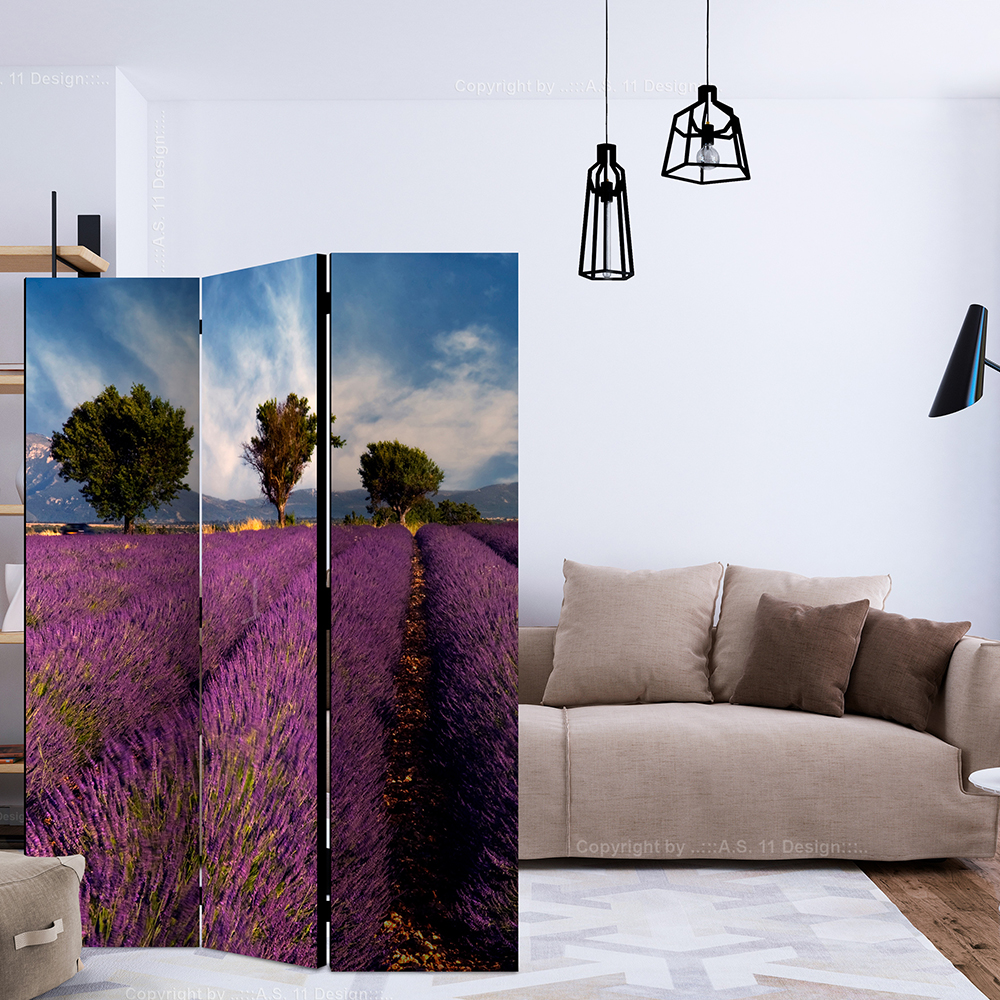 Rumsavdelare Arkiio Lavender Field In Provence France 135x172 cm