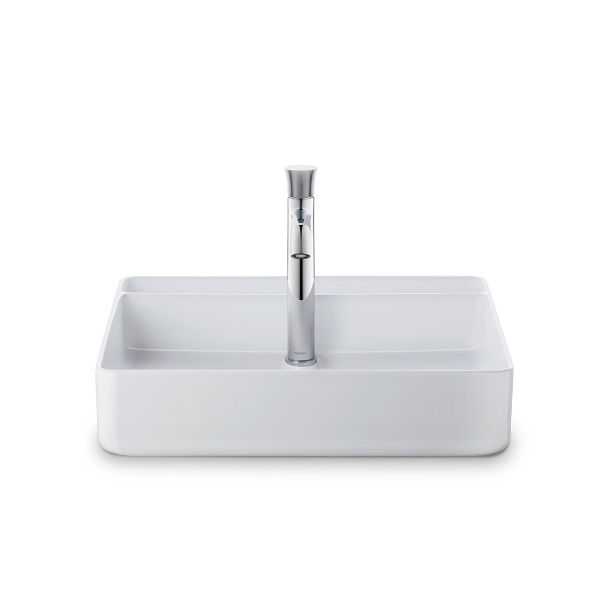 Tvättställ Duravit Bento Starck Box för Placering på Bänkskiva 550 mm
