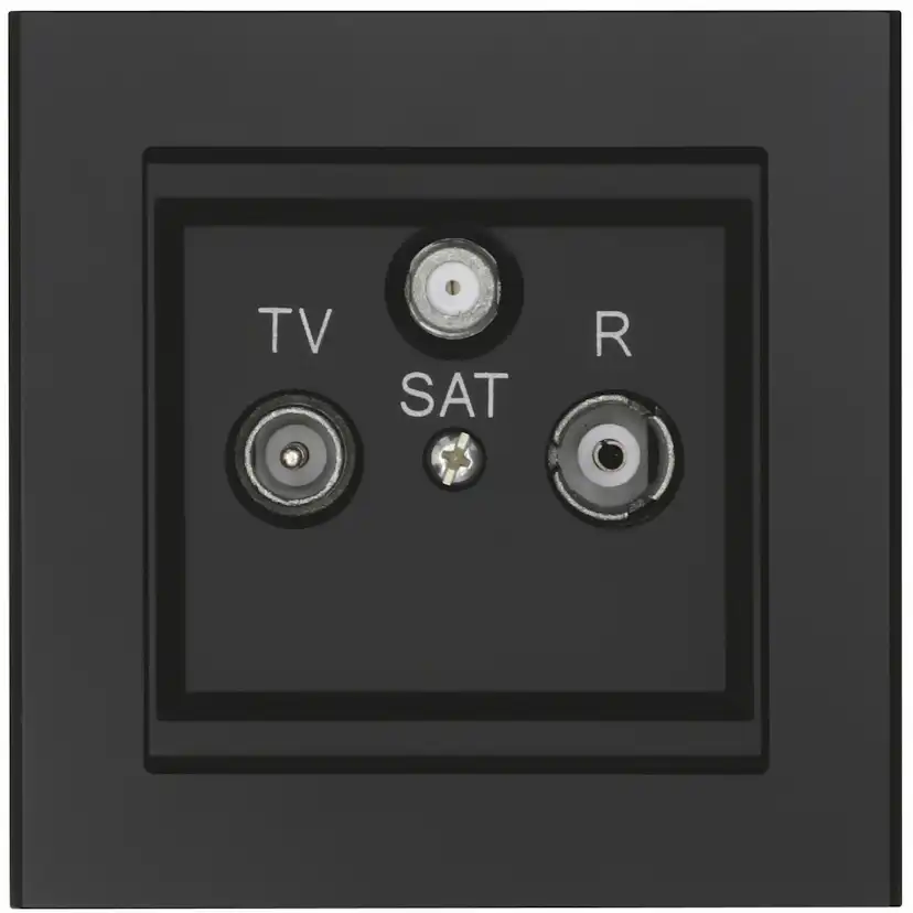 Slututtag Malmbergs Optima Radio/Tv/Satellit Svart