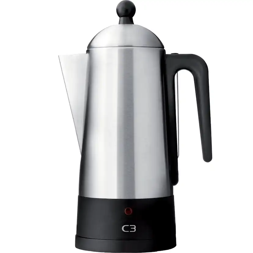Perkolator Champion C3 Design Borstat Rostfritt Stål 10kp