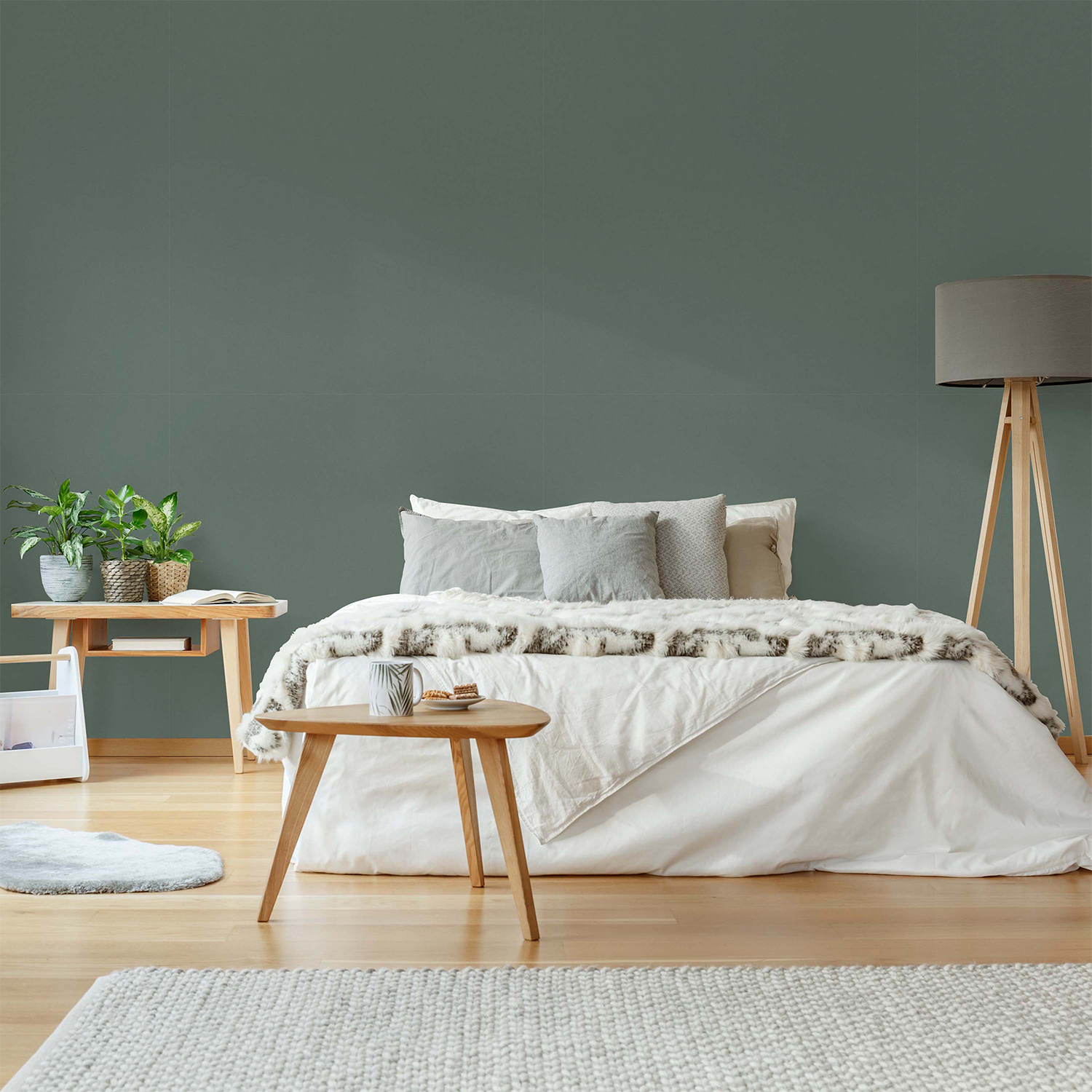 Tapet WOW Textil Grön