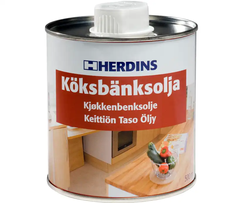 Köksbänksolja Herdins 0,5 l