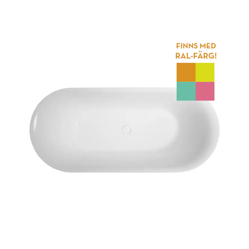 Badkar Swebad Ystad Solid Surface