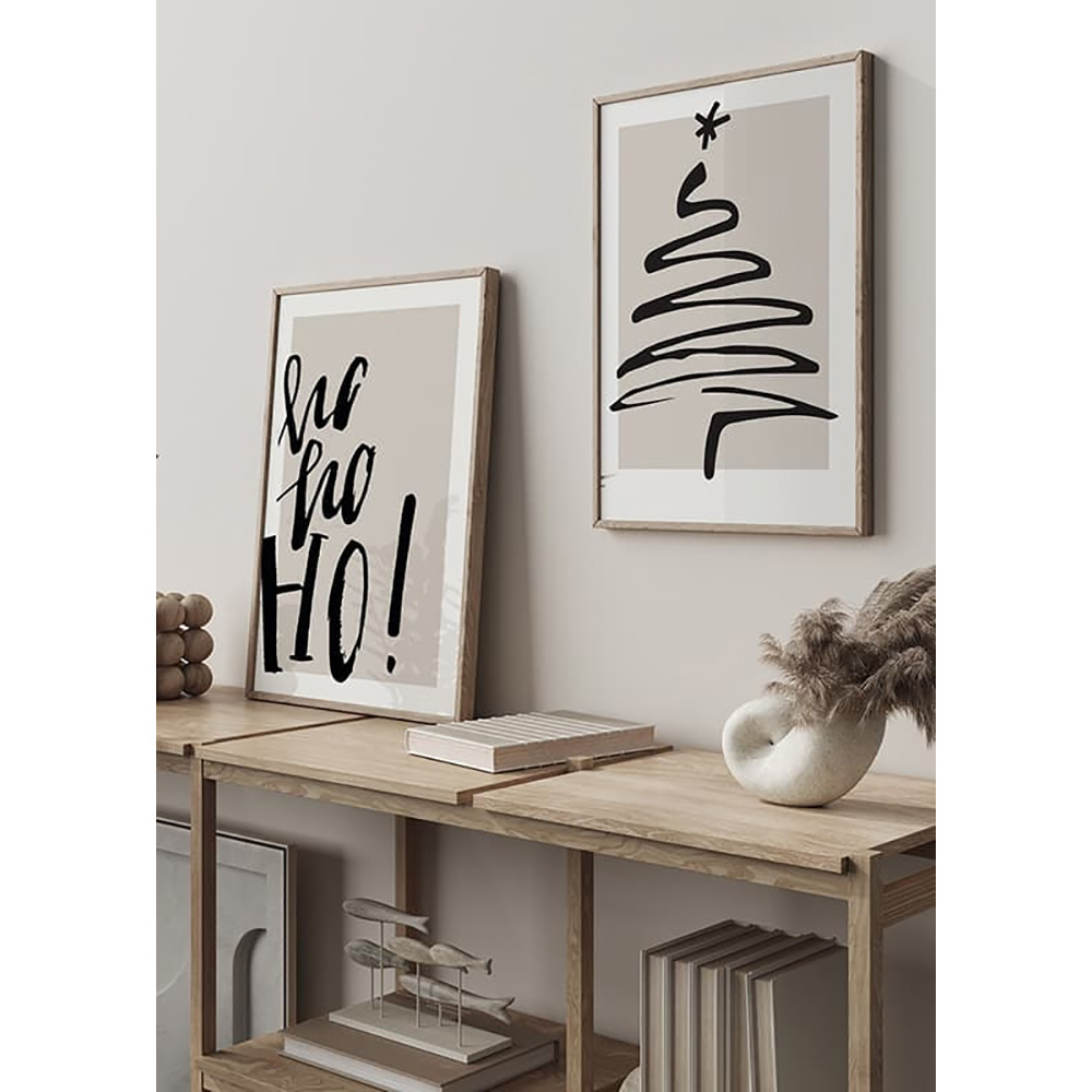 Poster Gallerix Abstract Ho Ho Ho