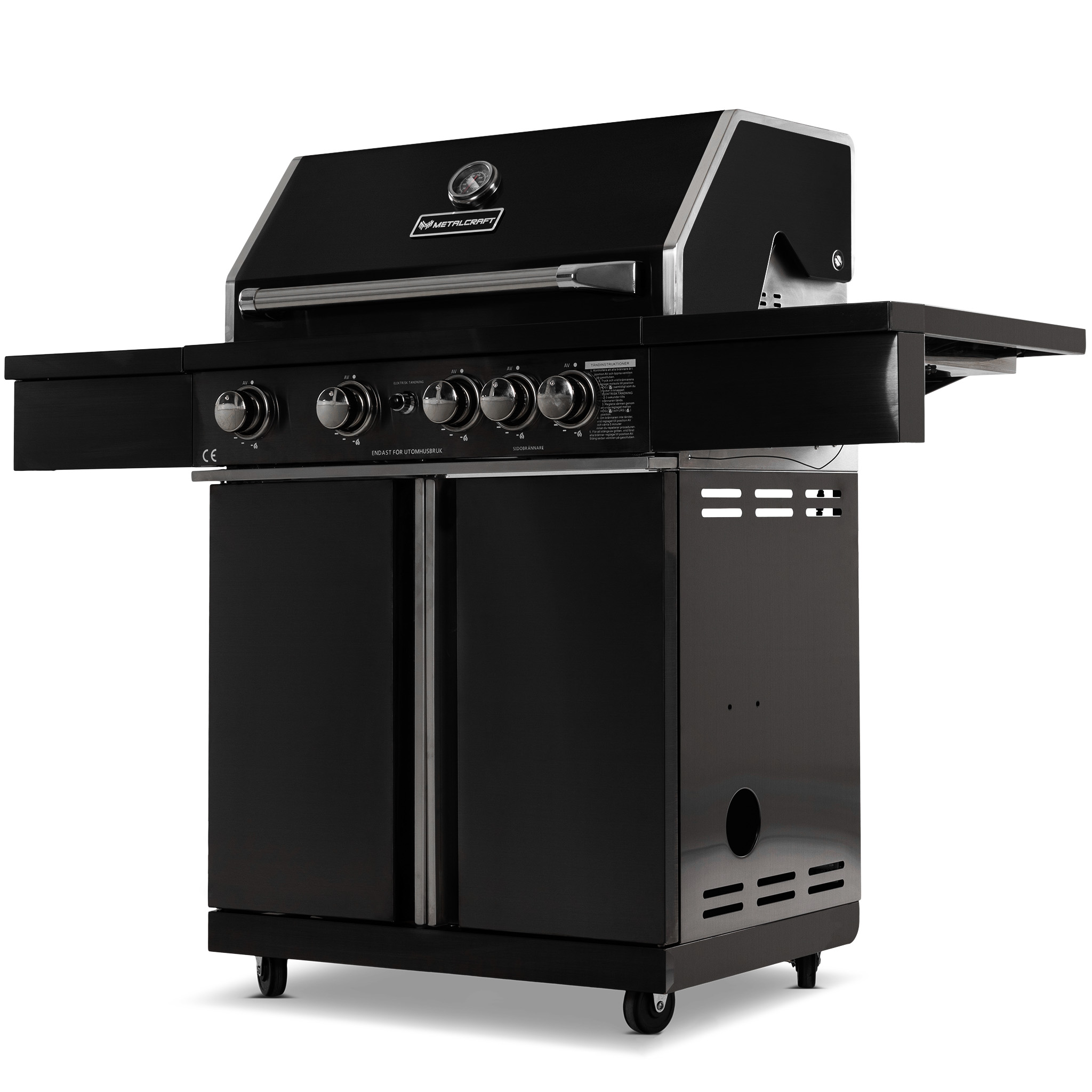 Gasolgrill Metalcraft Nashville Blackline