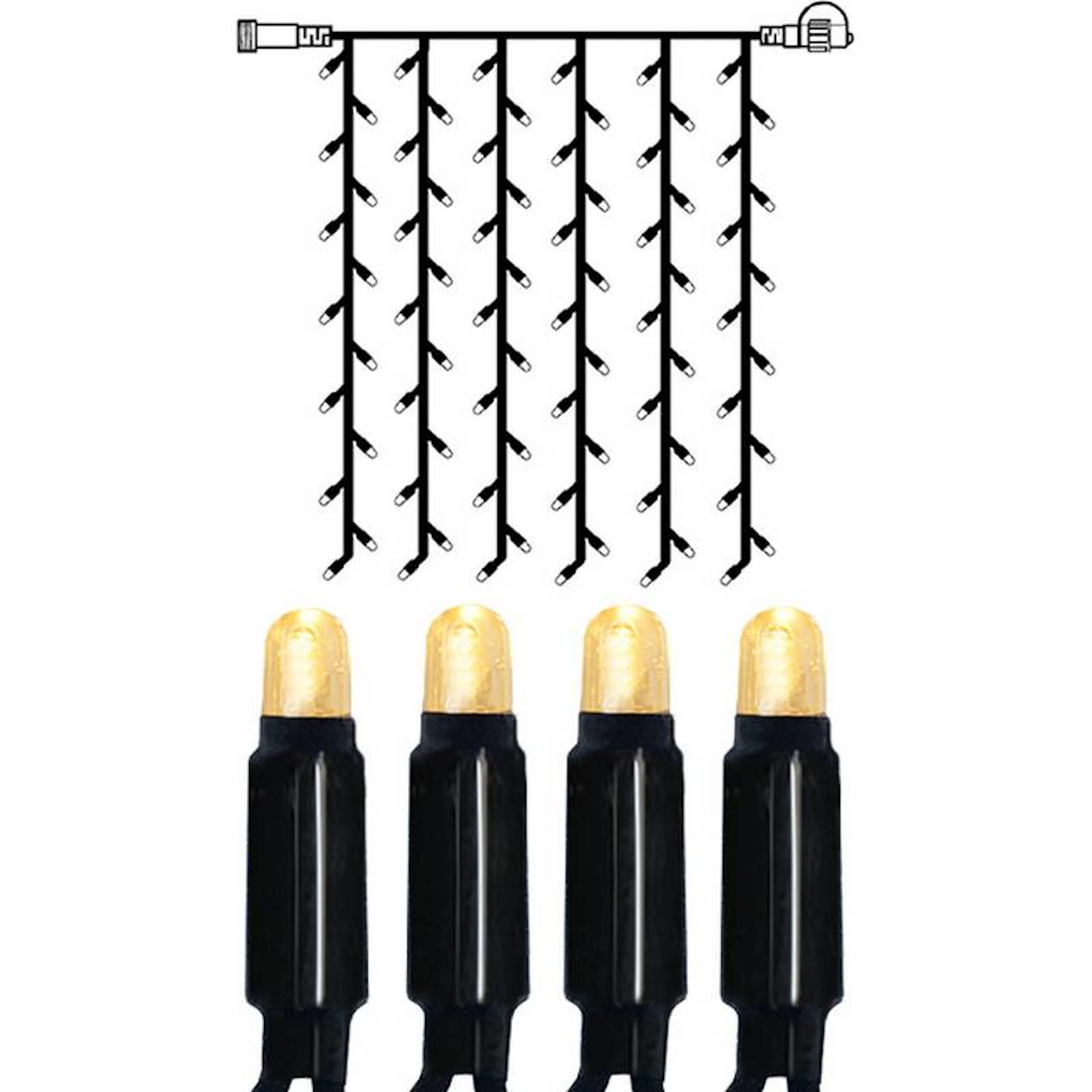 Ljusgardin Star Trading Extra System 24 Curtain