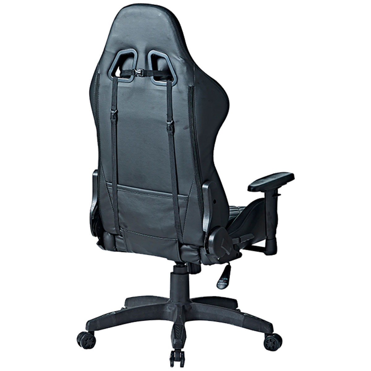 Gamingstol Kuura RGB Svart Justerbar med Inbyggda RGB-Lampor