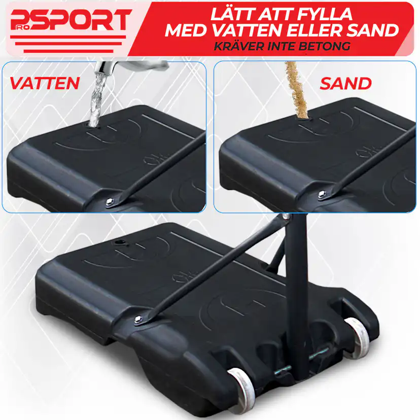 Basketkorg ProSport för Barn 1,6-2,1m