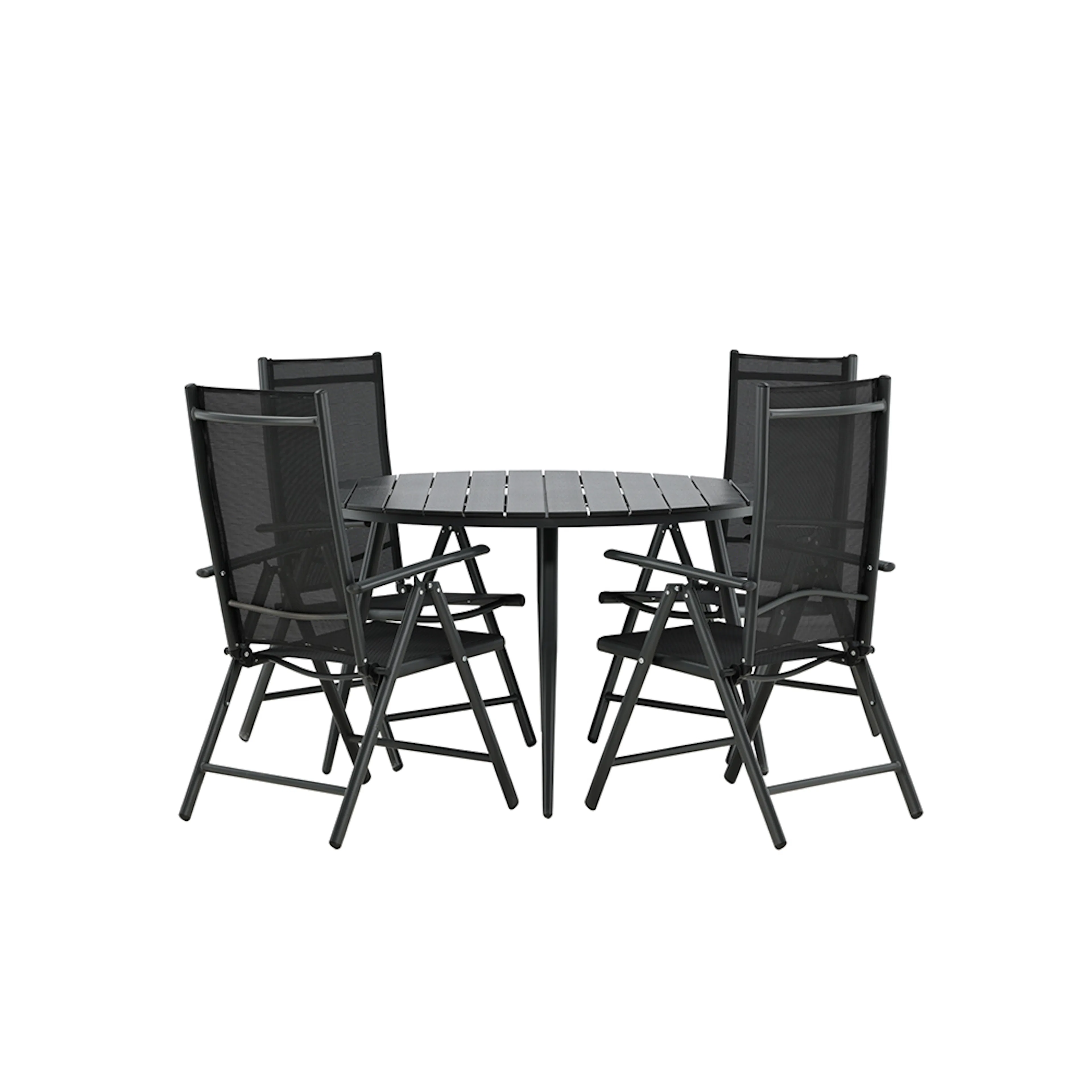 Matgrupp Venture Home Break Ø120 cm med 4 Break Stolar