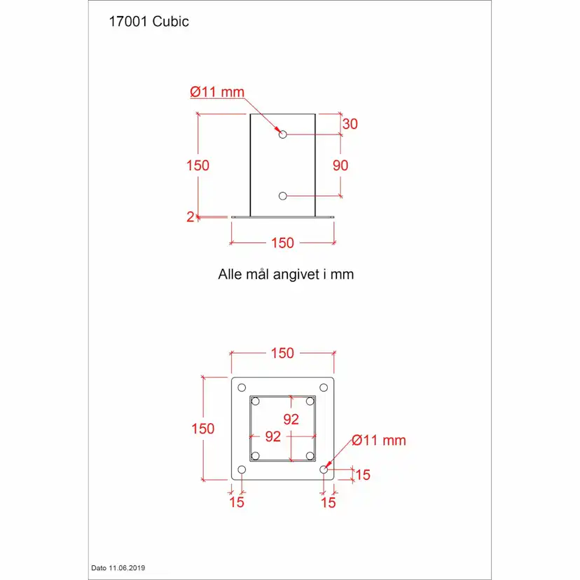 Stolpfot PLUS Cubic