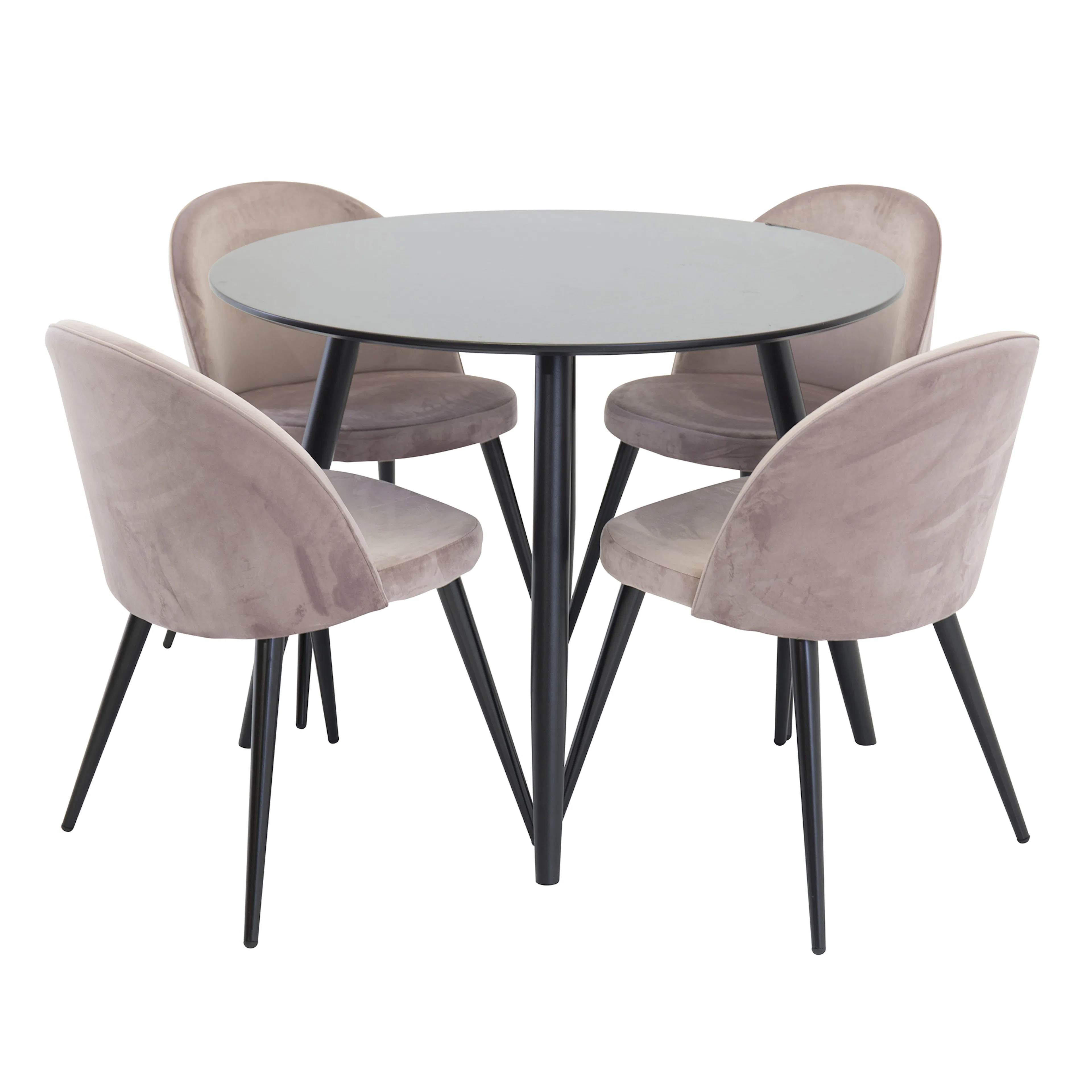 Rosa/Svart
