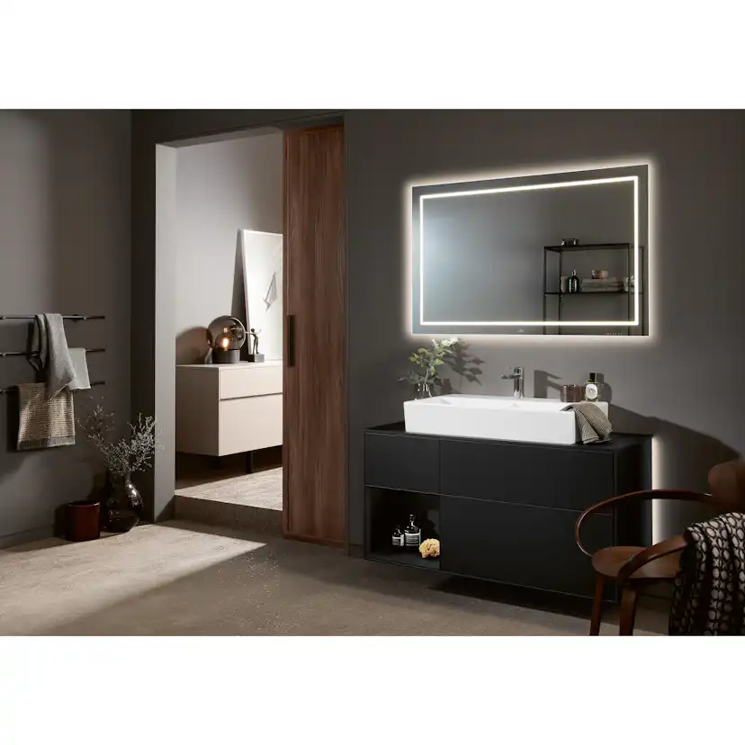 Badrumsspegel Villeroy & Boch Finion med Belysning
