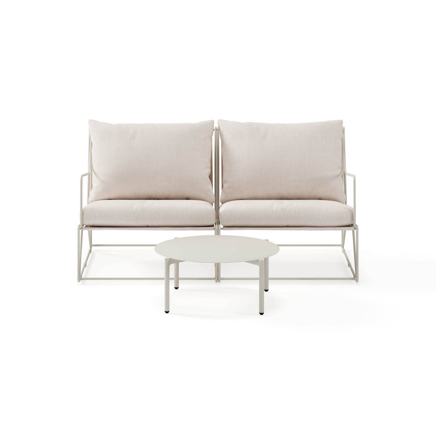 Loungegrupp Comfort Garden Usteryd Utesoffa 2-sits med Usteryd Soffbord