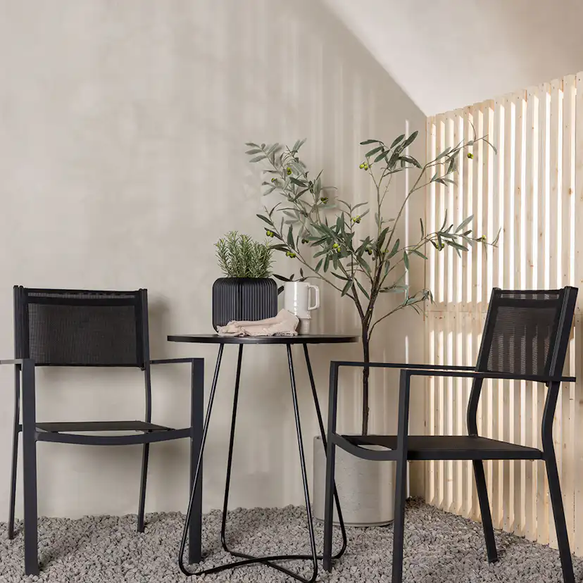 Cafégrupp Venture Home Bacong Bord med 2 Copacabana Stolar