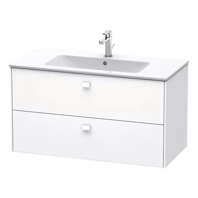 Duravit Brioso Möbelpaket Vit matt, Bredd: 1300 mm
