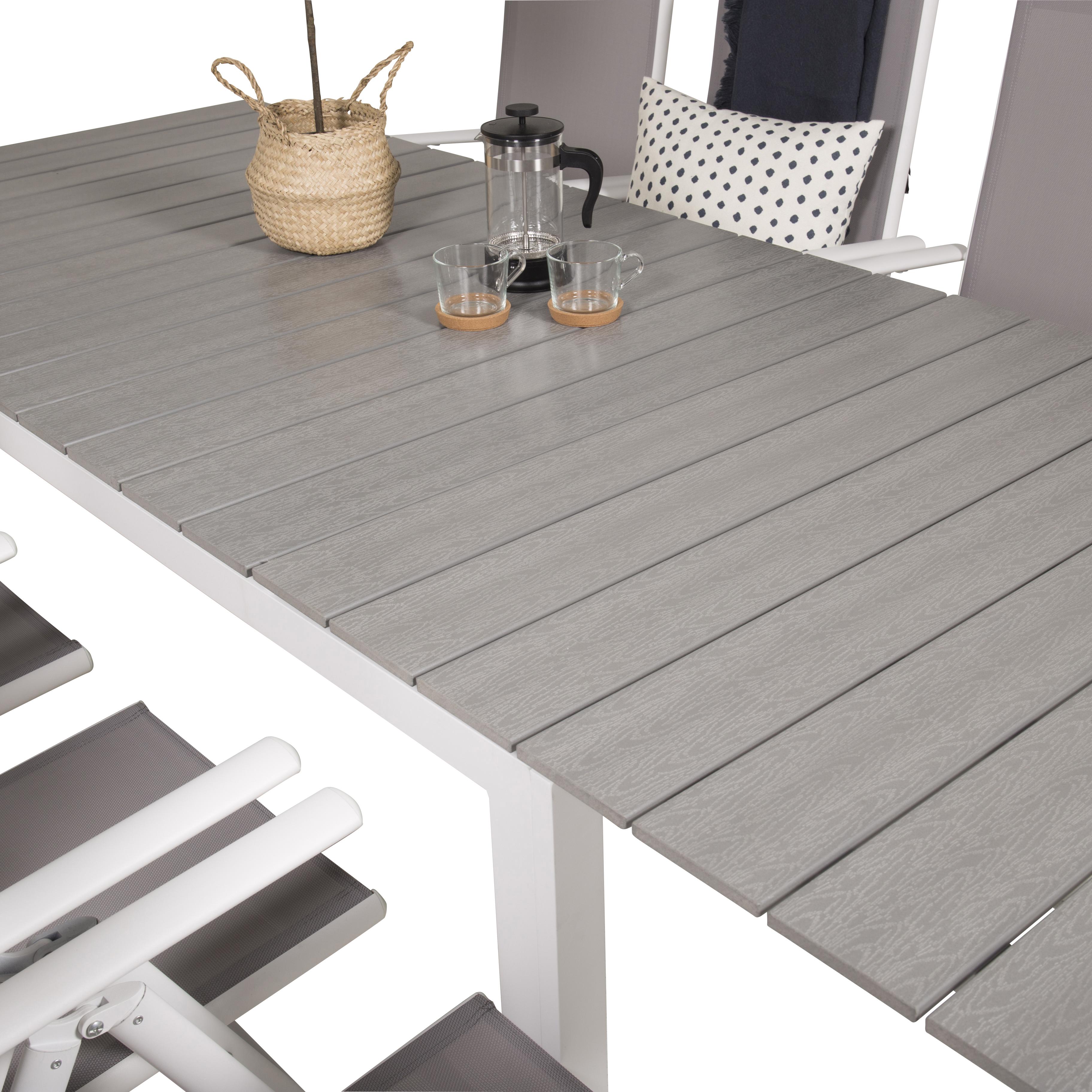 Matgrupp Venture Home Lova 160/240 med 8 Bront Stolar