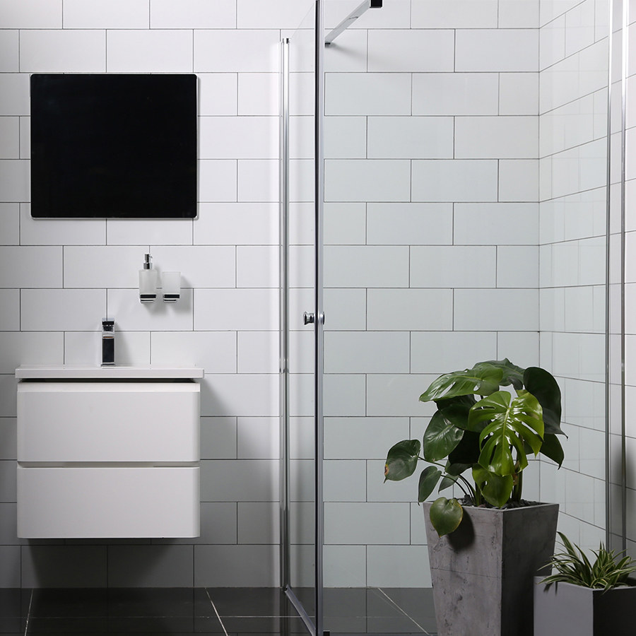 Duschhörn Bathlife Mångsidig Rak Vägg + Rak Dörr