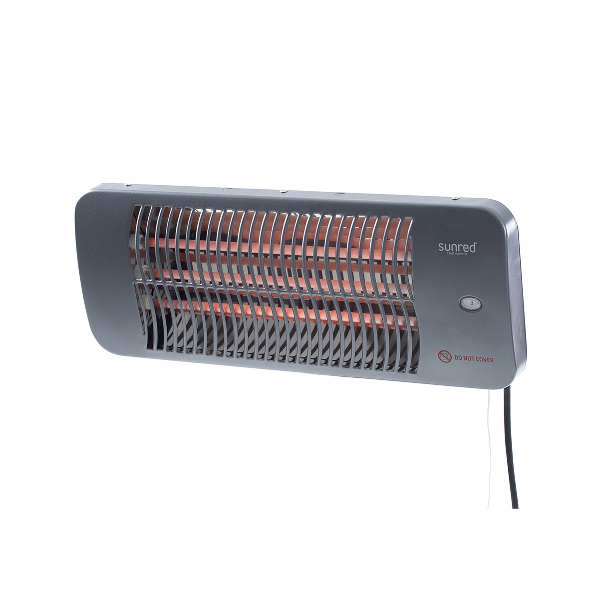 Terrassvärmare SunRed Lugo Quartz LUG-2000W