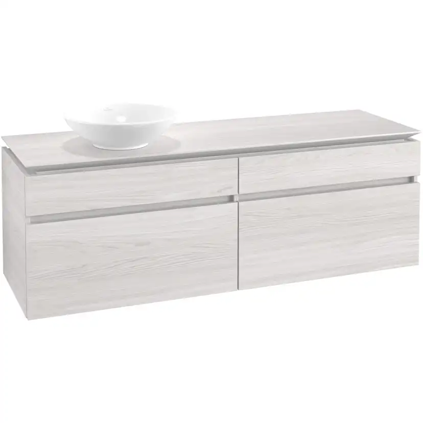 Tvättställsskåp Villeroy & Boch Legato 1600 med 4 Lådor för Fristående Tvättställ