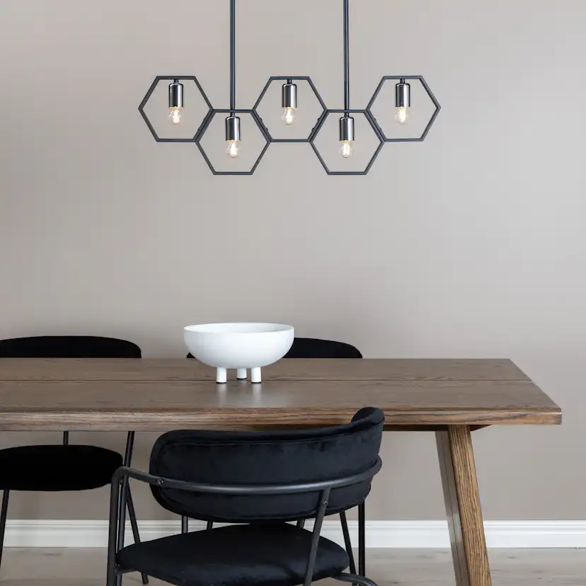 Taklampa Venture Home Quentin 5L