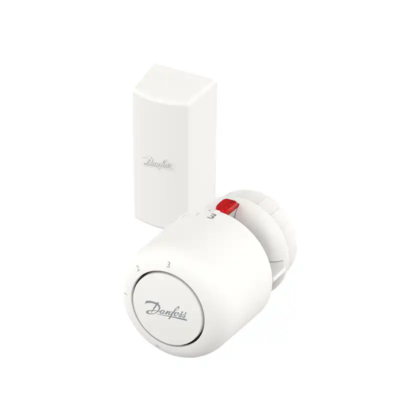 Radiatortermostat Danfoss Aero Ra Click Rs 7-21°C 0-2M Givare