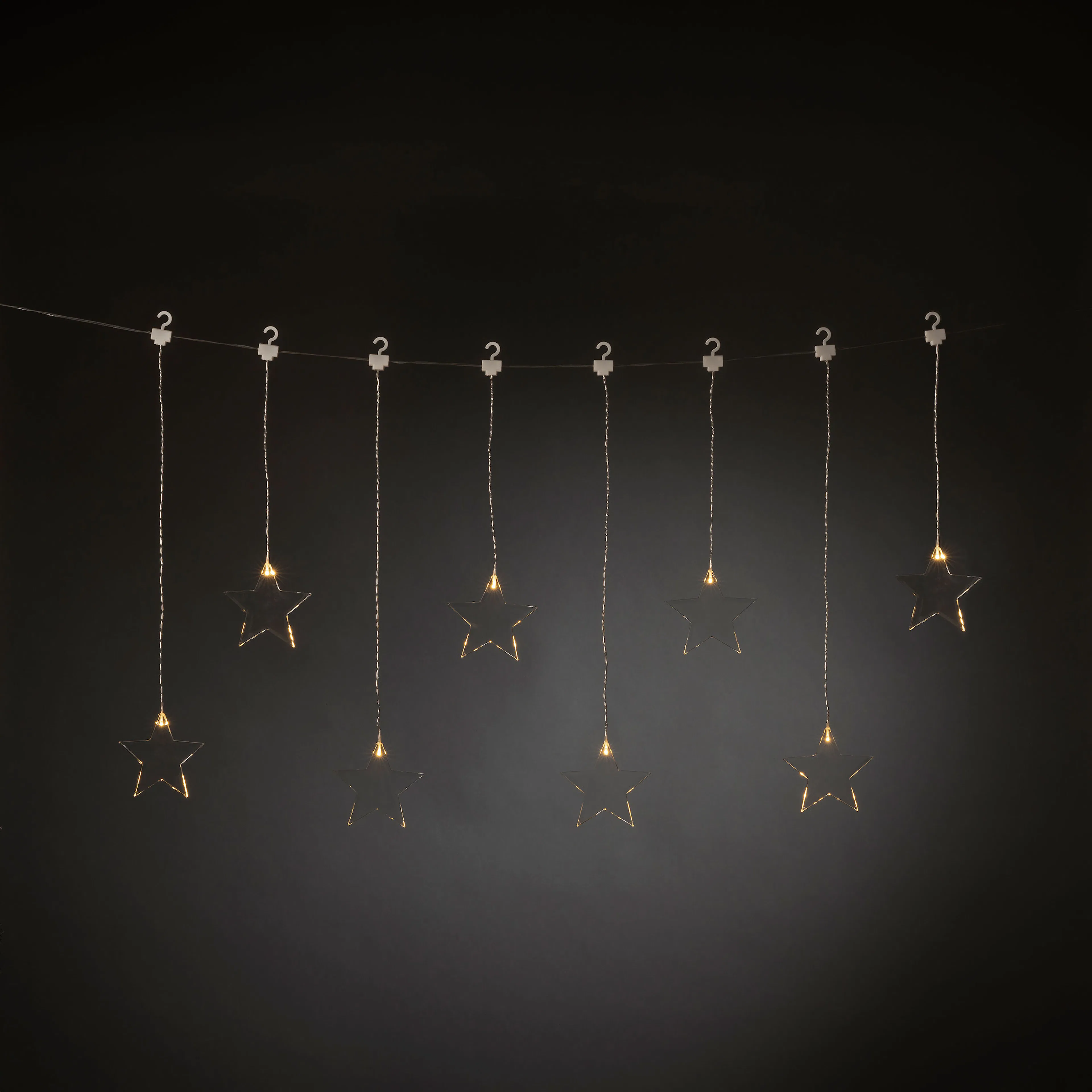 Istappsslinga Gnosjö Konstsmide Plexistjärnor