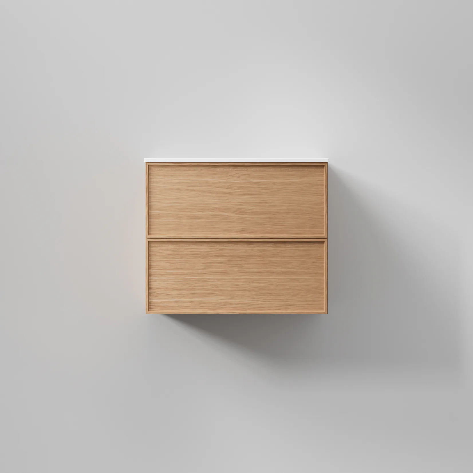 Kommod Core Nema 60 Natural Oak, 2 Lådor Natural Oak, 600x456x500 mm