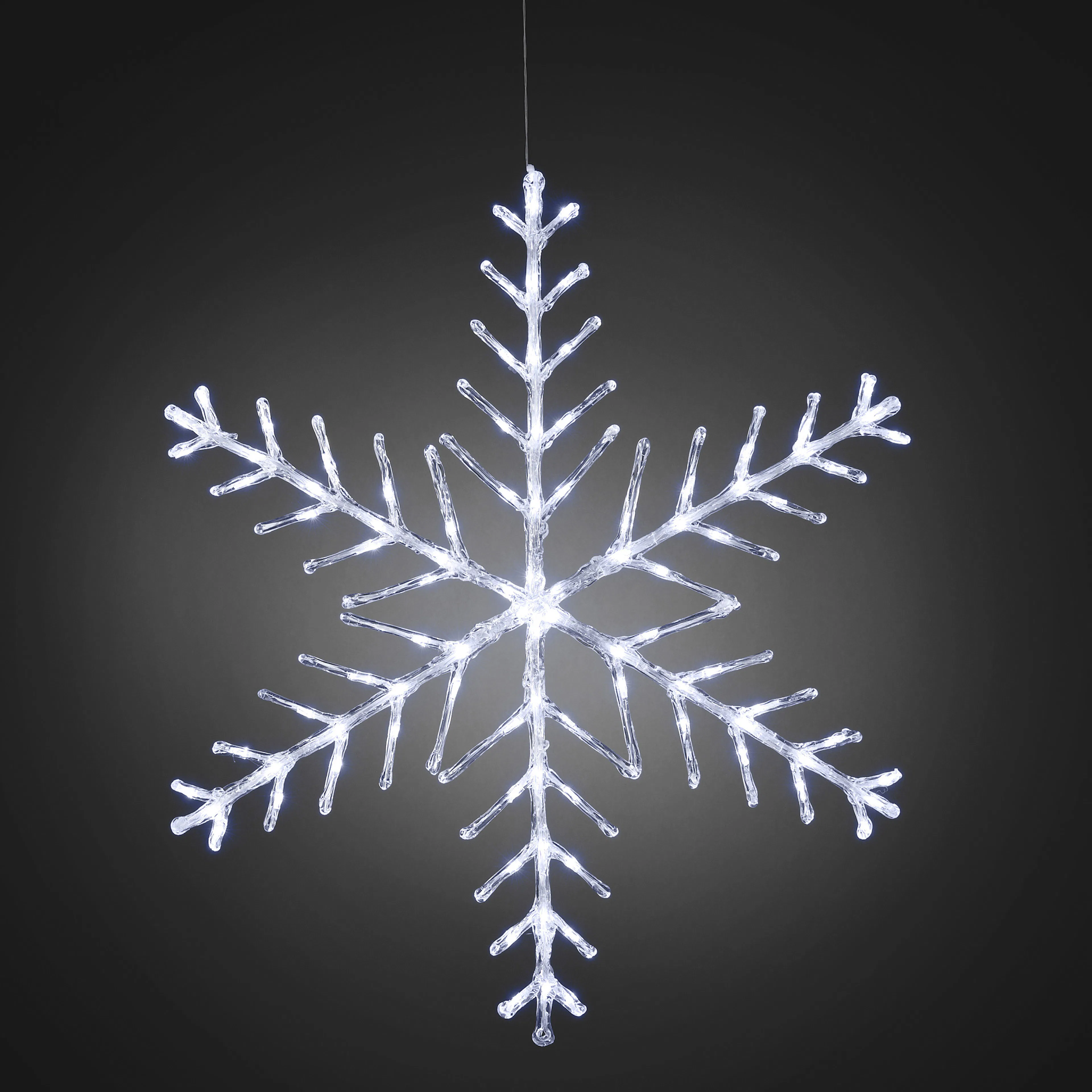 Dekorationsbelysning Gnosjö Konstsmide Snöflinga LED