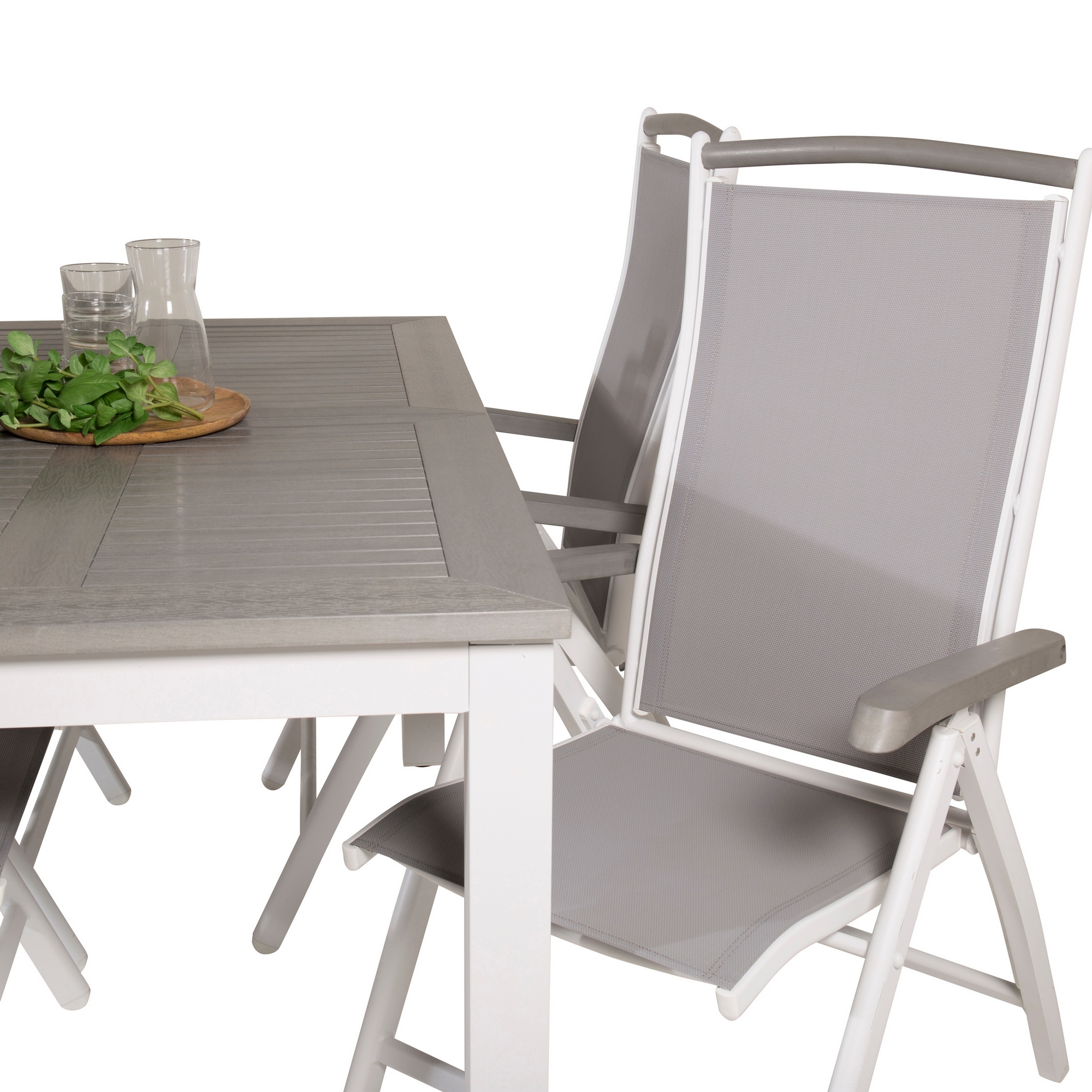 Matgrupp Venture Home Aleyna 152/210 med 4 Stolar