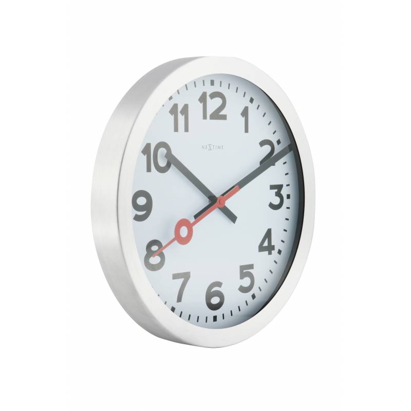 Väggklocka NeXtime Station 35 cm Siffror