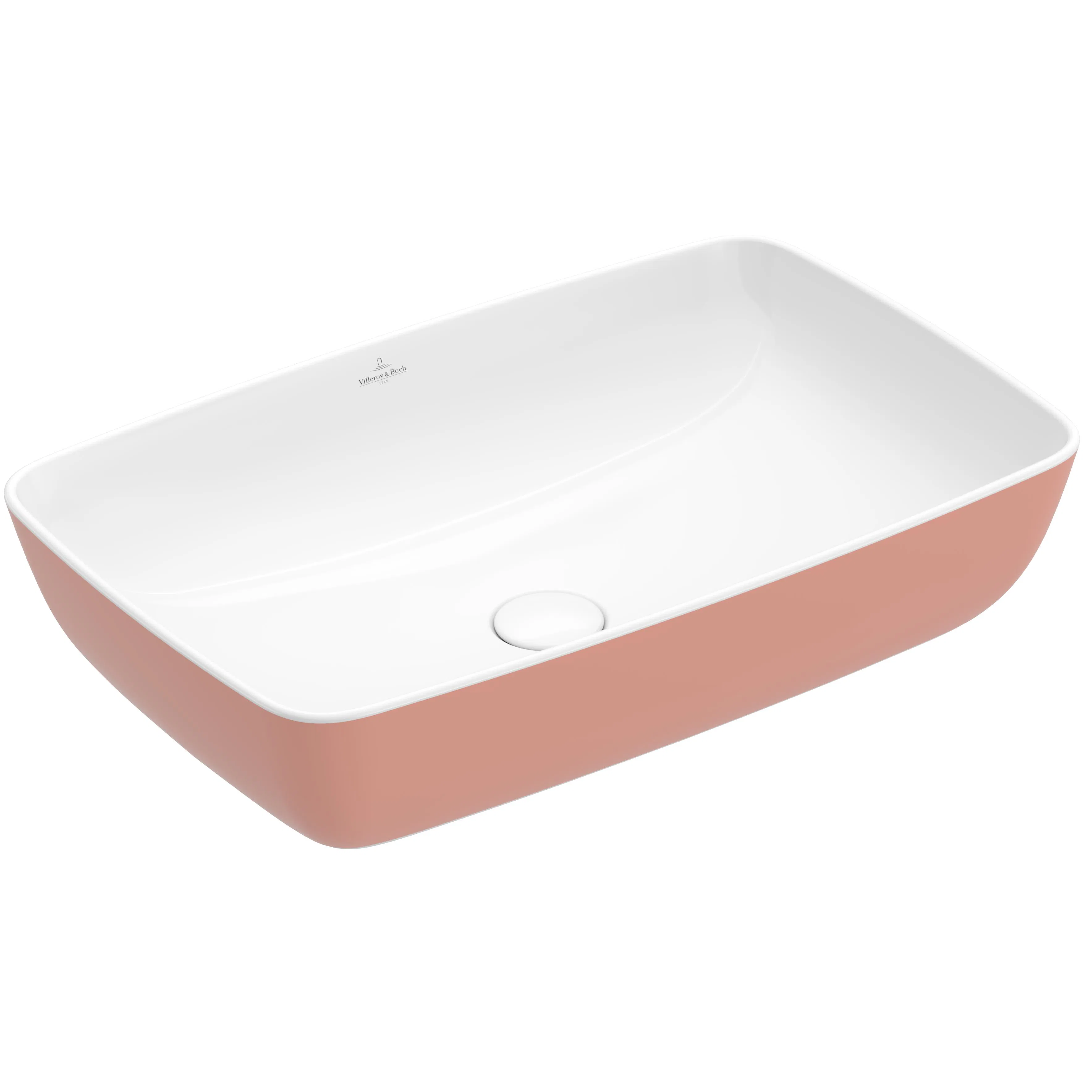 Tvättställ villeroy & Boch Artis 417258BCT0 Powder, för Väggmonterad blandare