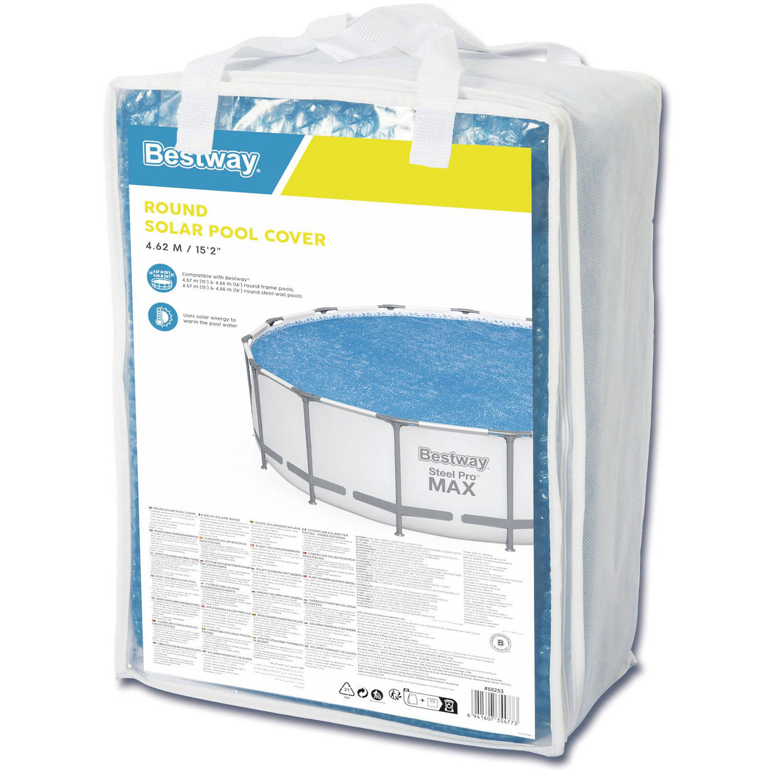 Poolskydd Bestway Flowclear Solar Ø4,62 m
