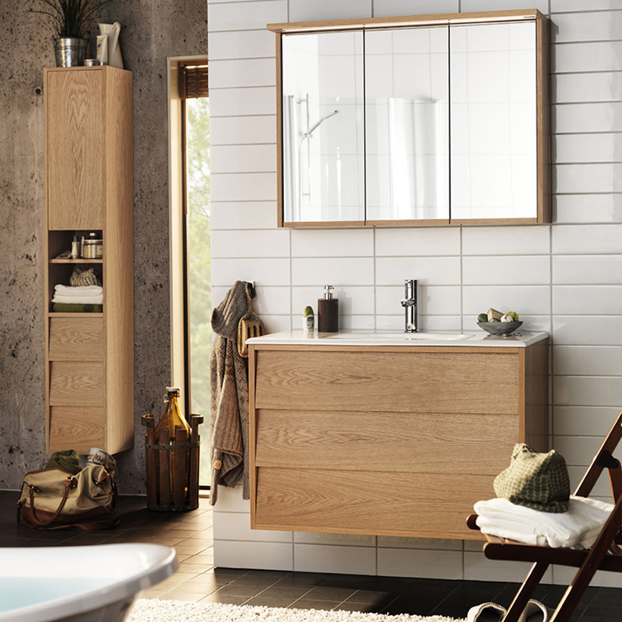 Möbelpaket Hafa Original Komplett med Spegelskåp 900