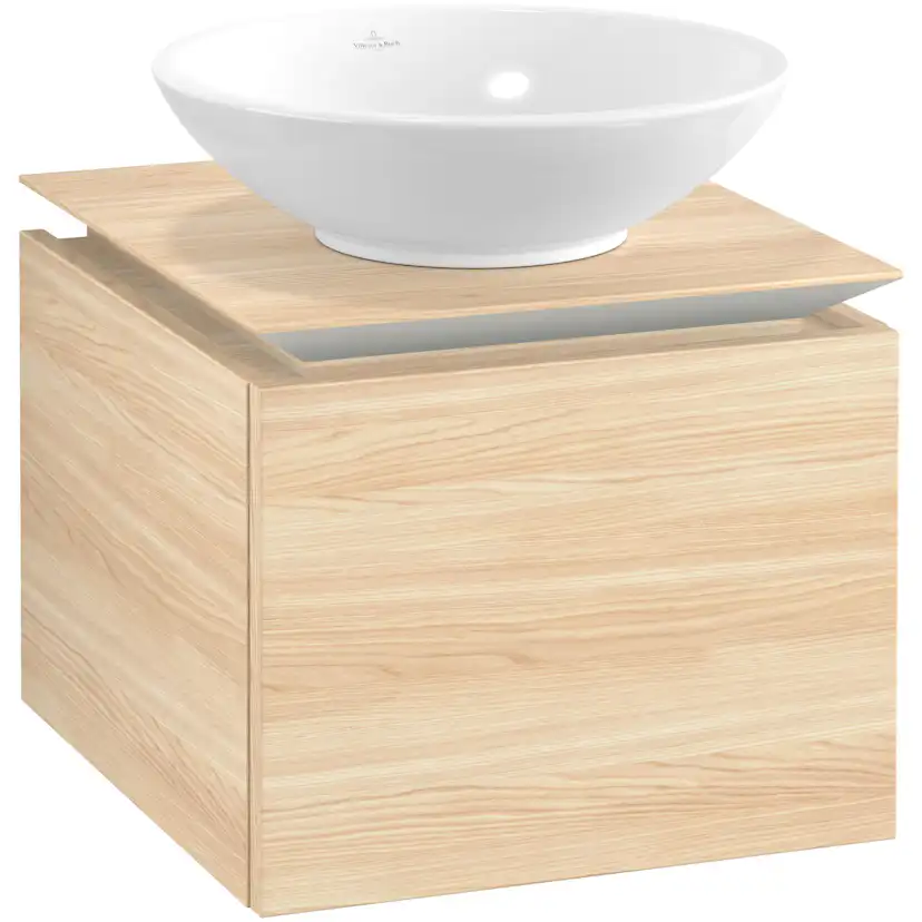 Tvättställsskåp Villeroy & Boch Legato Kompakt 450 med 1 Låda för Ytmonterat Tvättställ