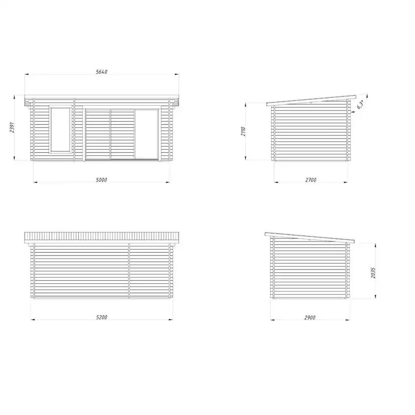 Bastu Palmako Sanna 13,5 m2