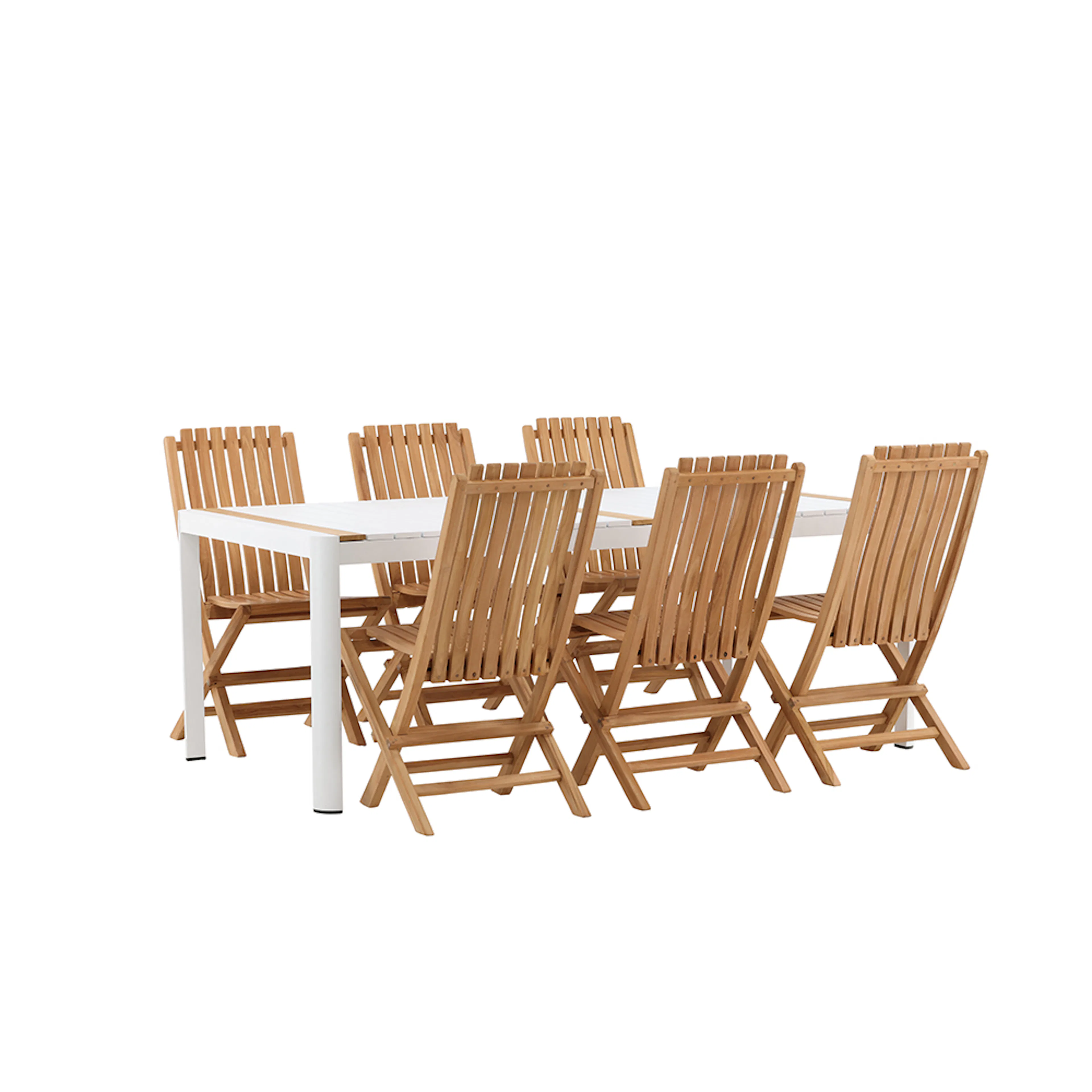 Matgrupp Venture Home Togo 200x100 cm med 6 Ghana Stolar