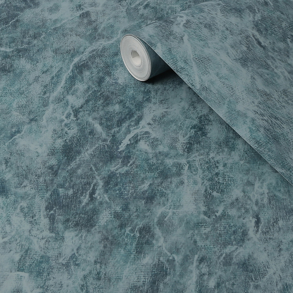 Tapet NEXT Washed Marble Blue