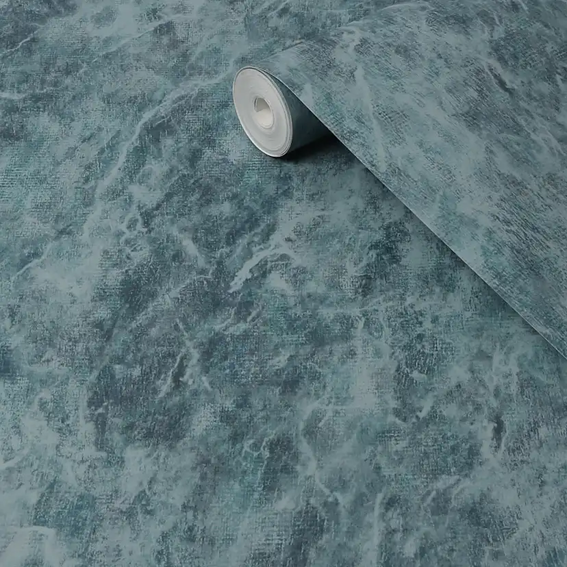 Tapet NEXT Washed Marble Blue