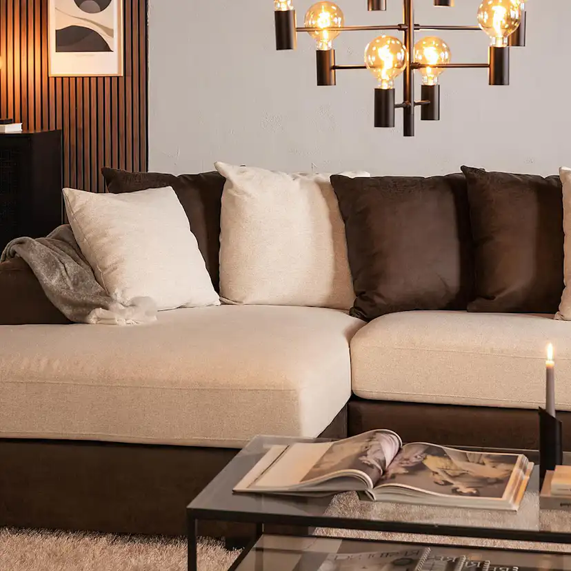 U-Soffa Scandinavian Choice Cuba med Kuvertkuddar