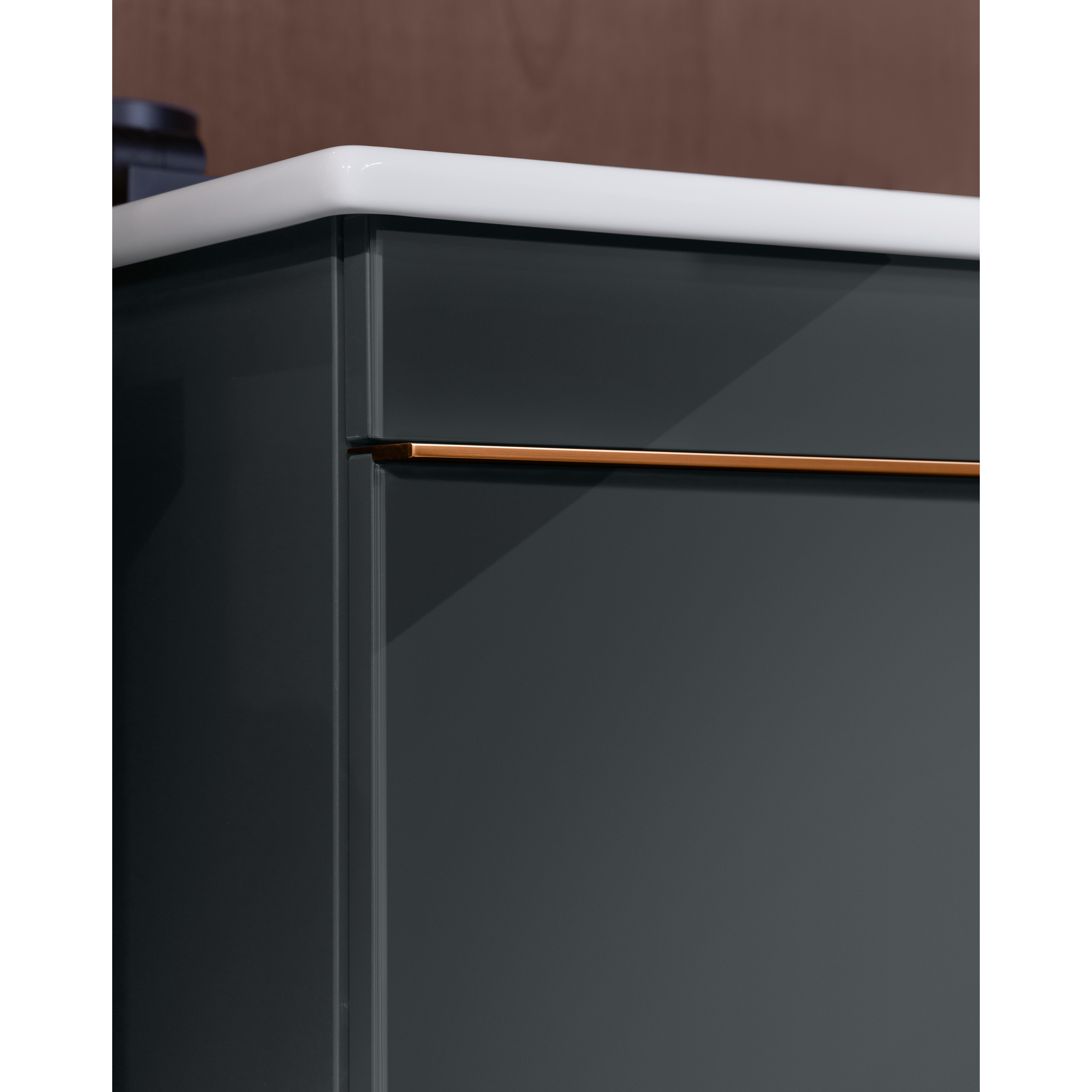 Tvättställsskåp Villeroy & Boch Venticello 115 cm med  2 Lådor för Centrerat Skåpstvättställ