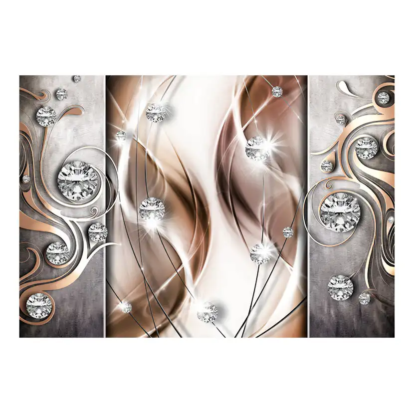 Fototapet Arkiio Brown And Diamonds
