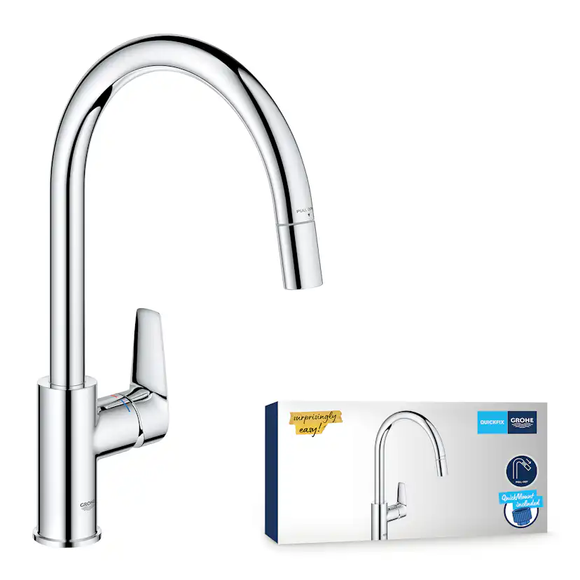 Köksblandare Grohe StartEdge med Utdragbar Pip