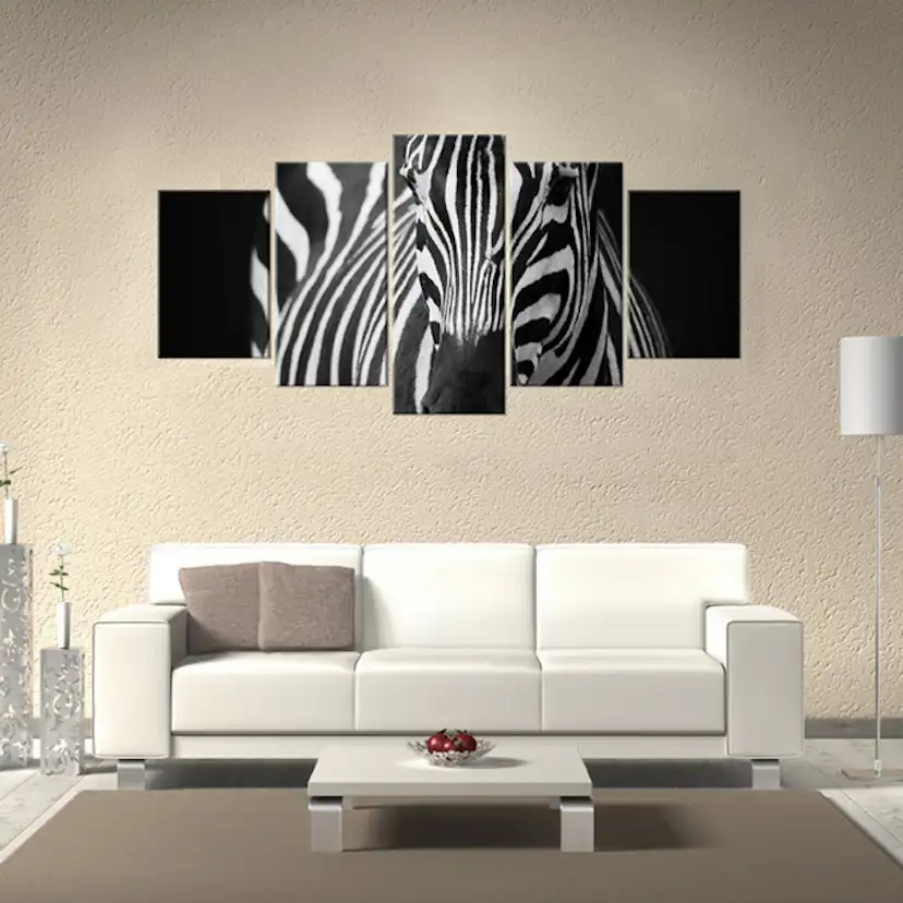 Tavla - Zebra look 200x100 200x100 cm